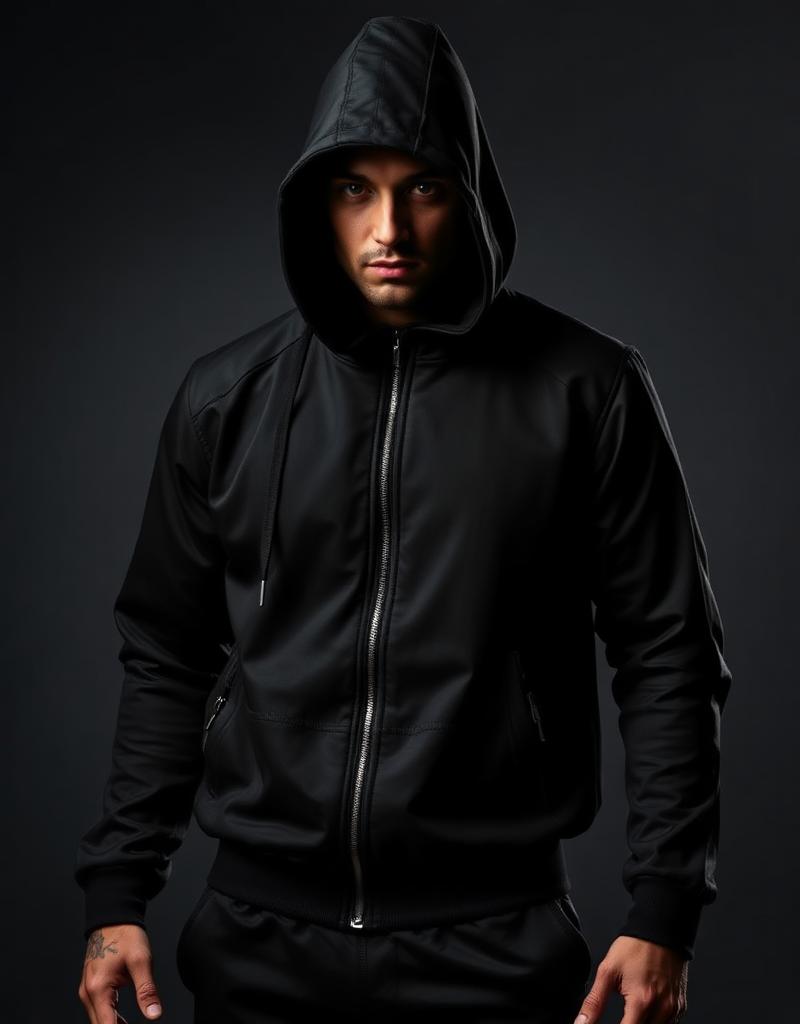 Tech Suits met capuchon